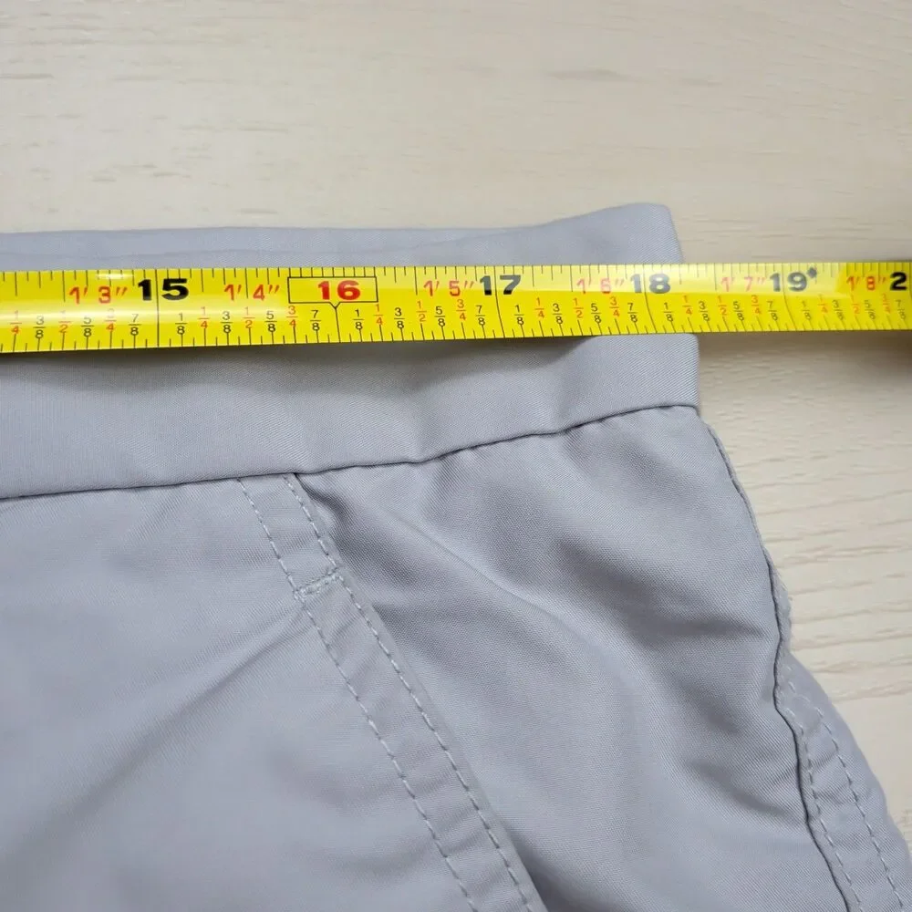 J Lindeberg Pants Mens 36x32 Golf Regular Fit Micro Twill‎ Straight Leg Gray